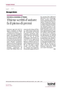 12Rassegna stampa - Thiene Scritti d'autore